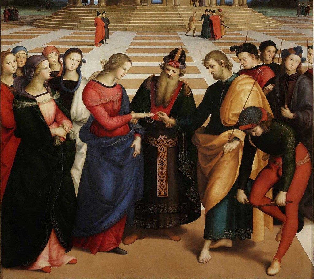 Immagine dell'opera Sposalizio della Vergine di Raffaello