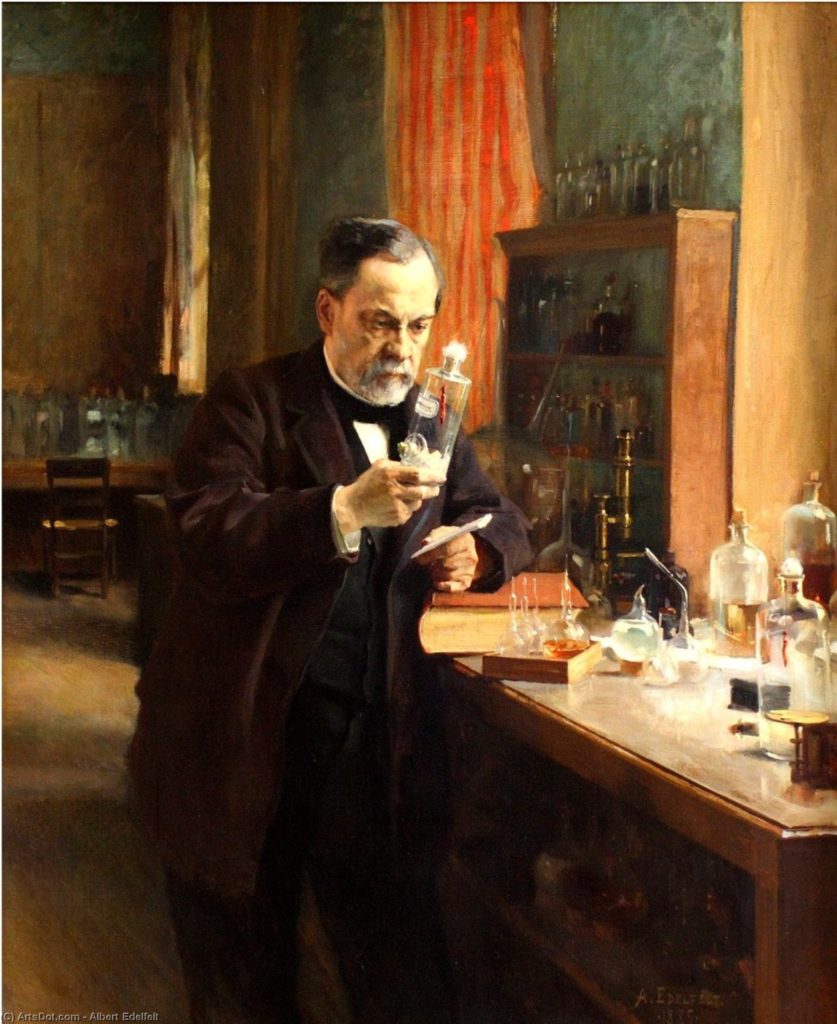 Albert Edelfelt-Louis Pasteur