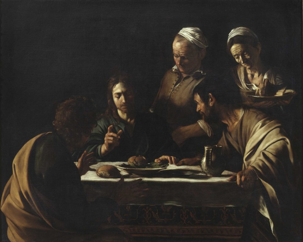 La Cena in Emmaus - Caravaggio